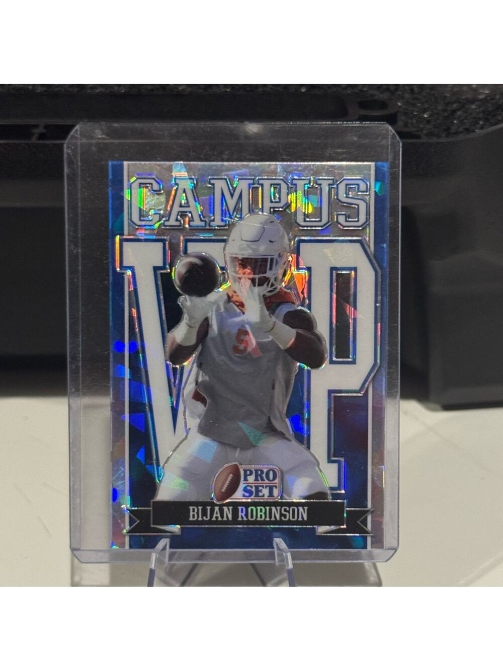 2022 Pro Set Leaf Bijan Robinson VIP Card. Atlanta Falcons